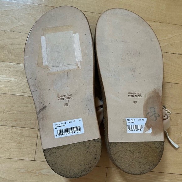 Alysi Leather Platform Shoes 39 NWOB - Picture 11 of 16